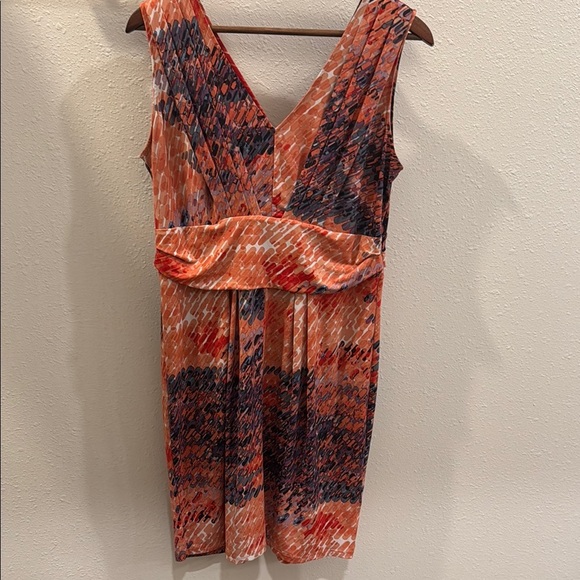 Simply Vera Colorful Patterned Dress - Picture 1 of 3